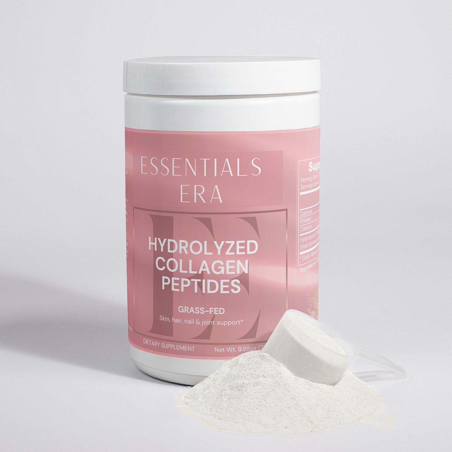 Grass-Fed Hydrolyzed Collagen Peptides For Skin, Nails and Hair Health