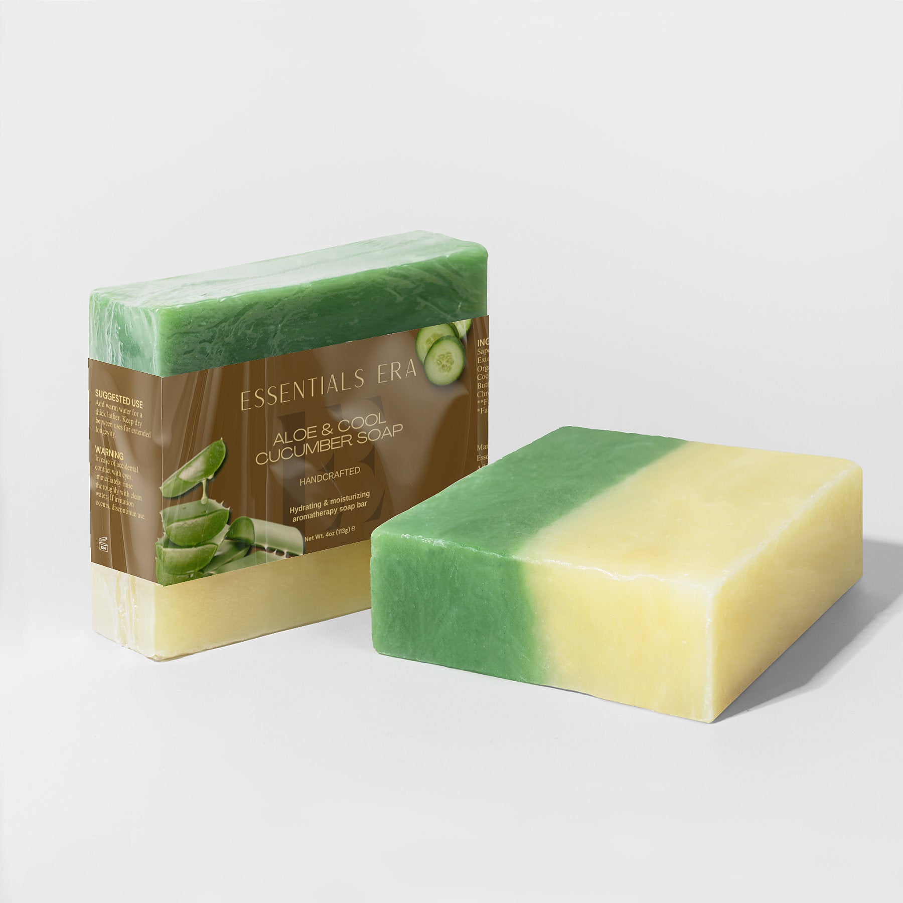 Aloe & Cool Cucumber Soap - Natural Soap For Skin Care Online