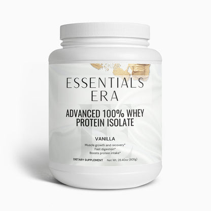 Advanced 100% Whey Protein Isolate (Vanilla)